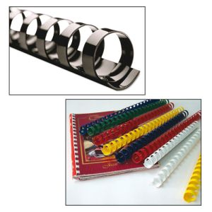 Spirale za uvez plastične, 14 mm, 100/1, plave Fellowes