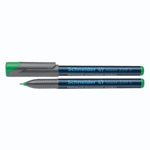 Flomaster Schneider, permanent marker, OHP Maxx 220 S, 0,4 mm, zeleni