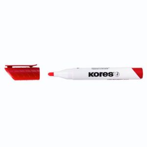 Flomaster Kores, marker za bijelu ploču, 2083, 3mm, crveni