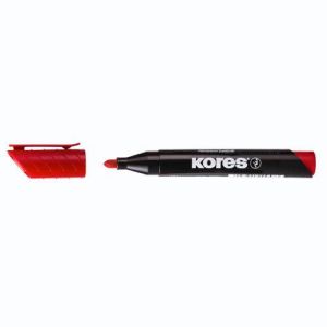 Flomaster Kores, permanent marker, 2093, 3mm, crveni