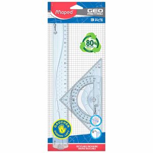 Set geometrijski Maped za ljevoruke 3/1
