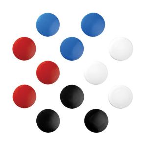 Magneti set od 10 komada, fi 30 mm, Herlitz, sort boja