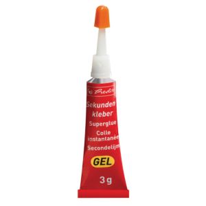 Ljepilo sekundno gel, Super glue Herlitz, 3 g